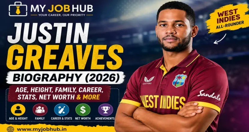 Justin Greaves Biography 2026 - West Indies all-rounder age, career, stats, family and net worth