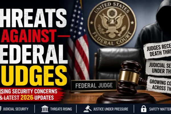 Threats Against Federal Judges 2026 – Latest U.S. Judicial Security Updates