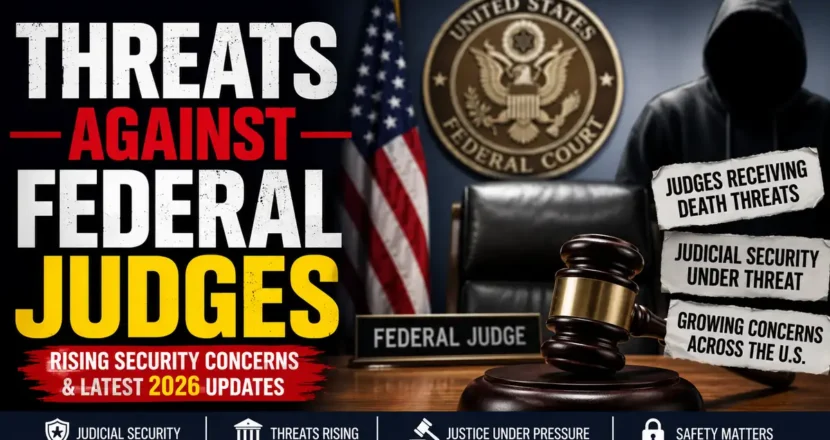 Threats Against Federal Judges 2026 – Latest U.S. Judicial Security Updates
