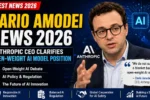 Dario Amodei News 2026 – Anthropic CEO Discusses Open-Weight AI Models