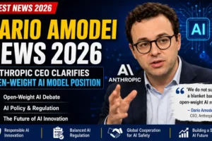 Dario Amodei News 2026 – Anthropic CEO Discusses Open-Weight AI Models