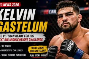 Kelvin Gastelum News 2026 – UFC Middleweight Fighter Latest Fight Update